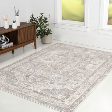 Jerica modern Persian Vintage Medallion Area Rug